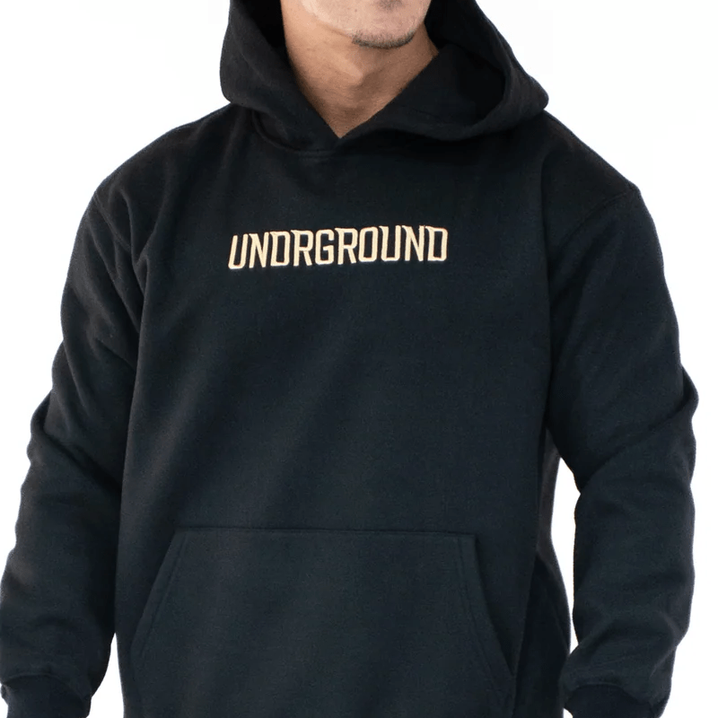 Undrground Moving in Silence Hoodie Black/Tan