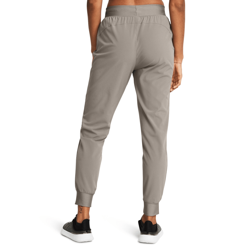 Mens Under Armour Rival High-Rise Pants Grey