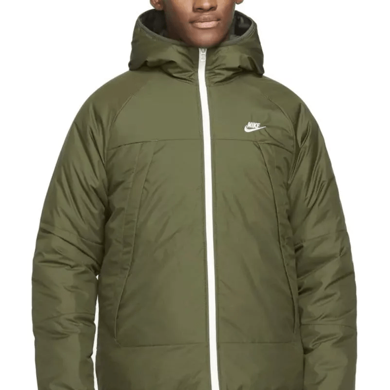 Mens Nike Sportswear Therma-fit Legacy Reversible Jacket with Hood