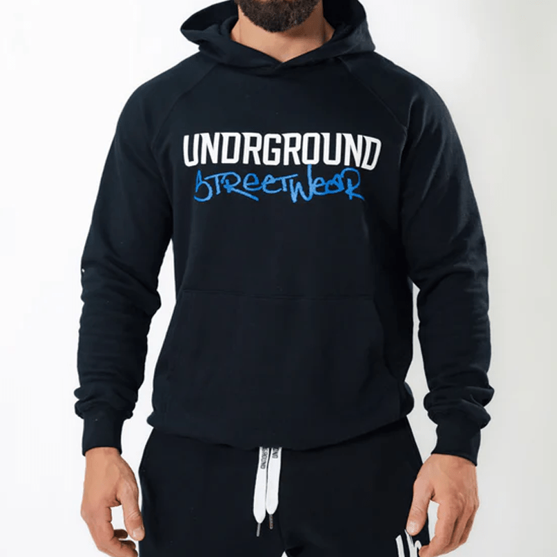 Undrground Graphic Hoodie Black