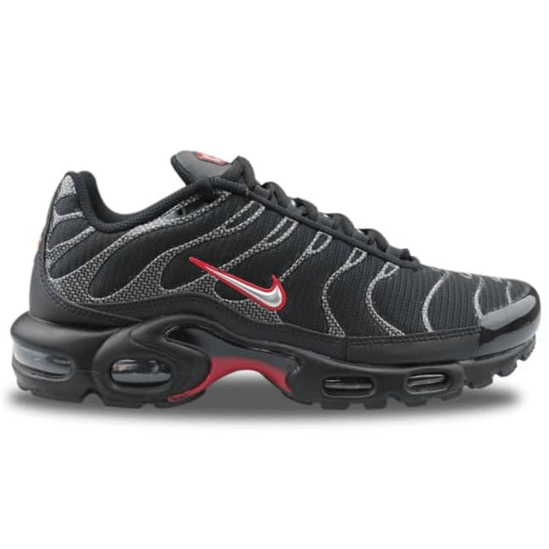 Mens Nike Air Max Plus TN Black Red Carbon Fibre