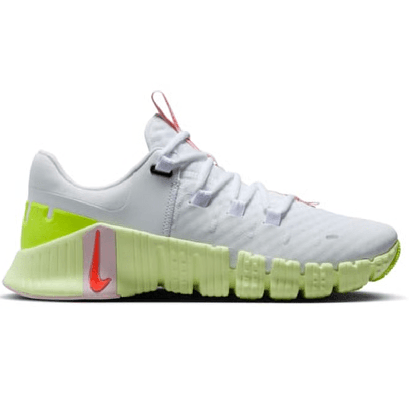 Womens Nike Free Metcon 5 White Barely Volt