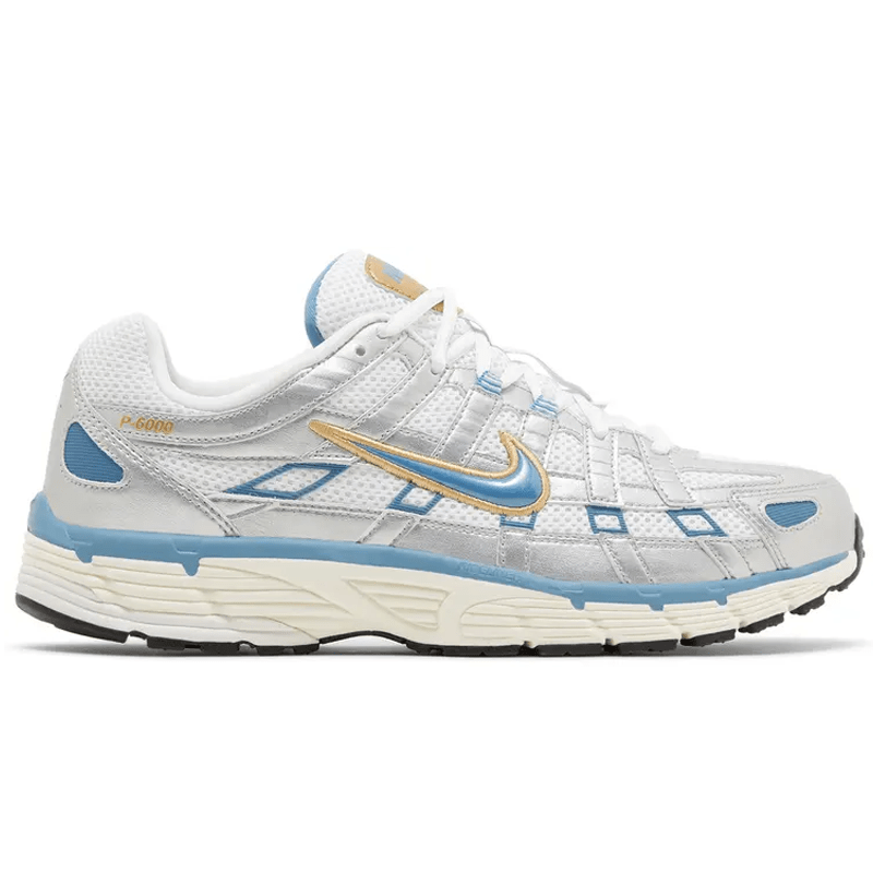 Mens Nike P-6000 White Aegean Storm