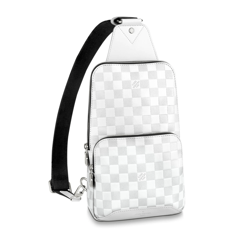 Louis Vuitton 2019 Damier Infini Avenue Sling Bag White
