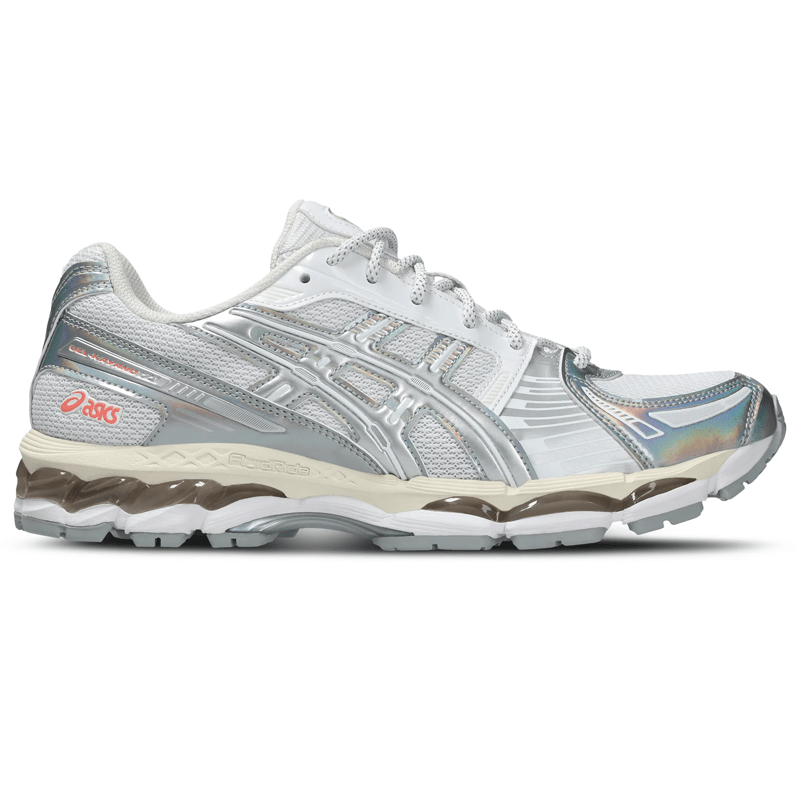 靴 asics GEL KAYANO 12.1 White/Pure Silver Mens ASICS GEL Kayano 12.1 White/Pure Silver - The Shoe Rush