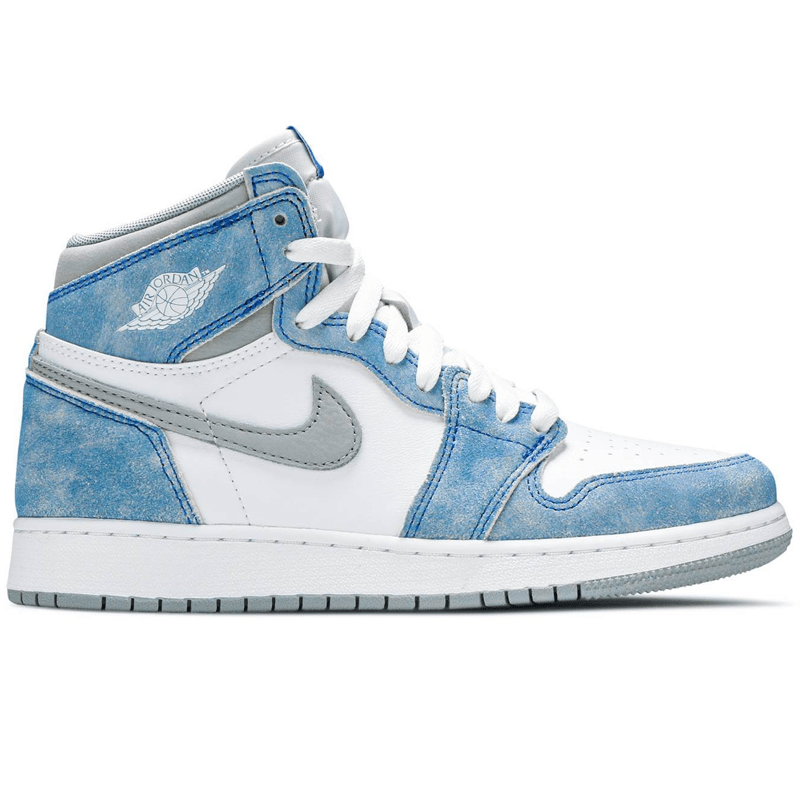 Womens Air Jordan 1 Retro High Hyper Royal White