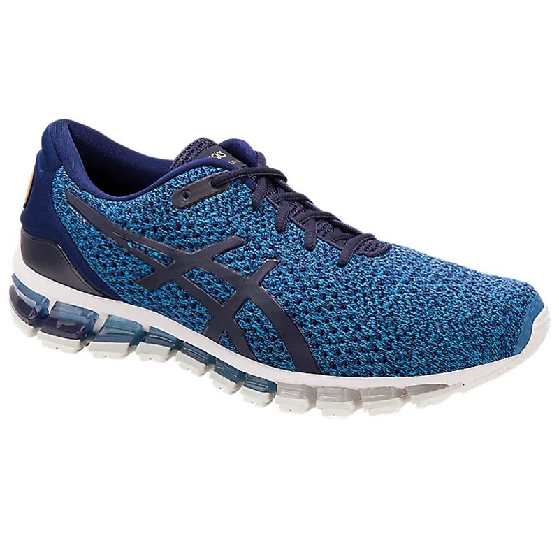 Mens ASICS GEL Quantum 360 Knit 2 Indigo Blue