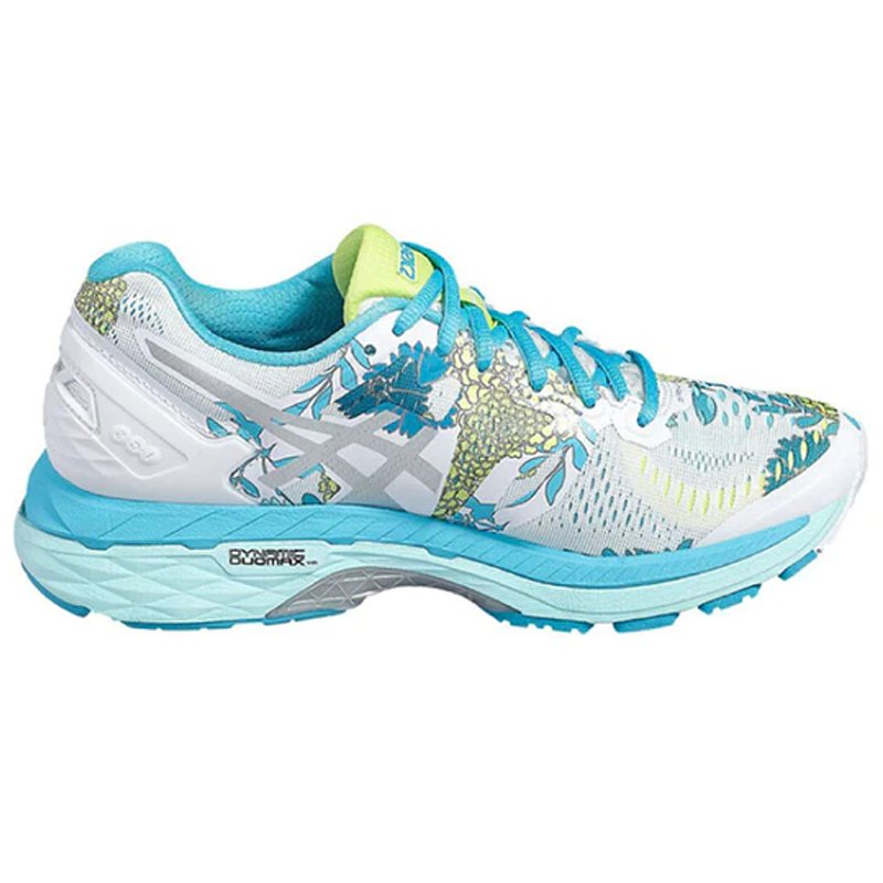 Womens ASICS GEL Kayano 23 White Aquarium
