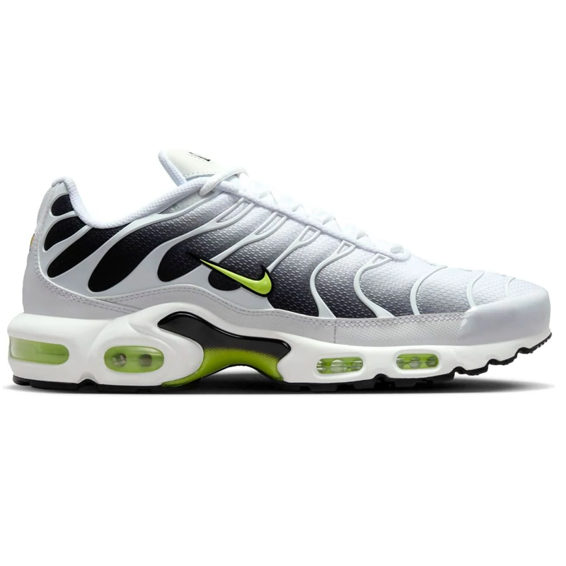 Mens Nike Air Max Plus White Volt Black