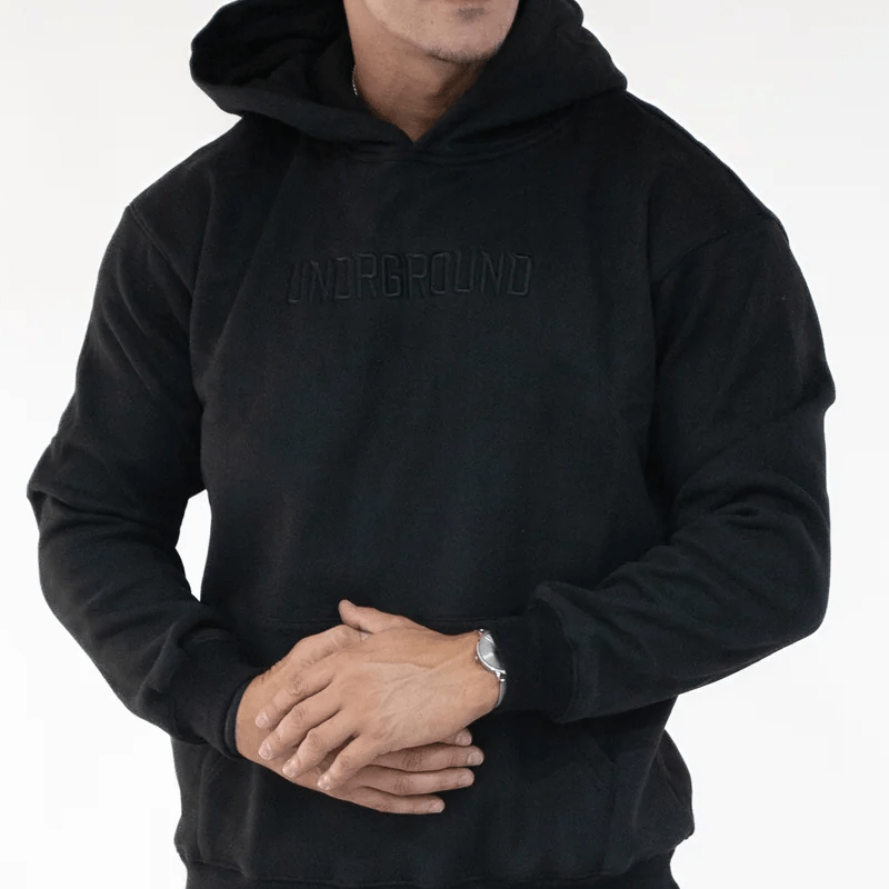 Undrground Moving in Silence Hoodie Black