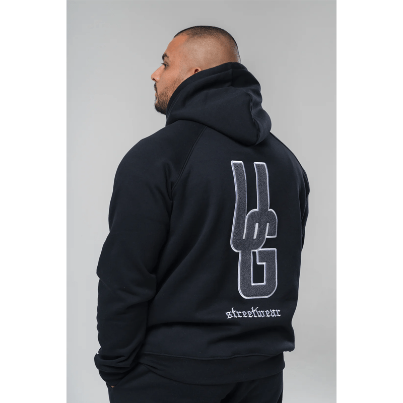 Undrground Streetwear BLACK UG WARM UP HOODIE