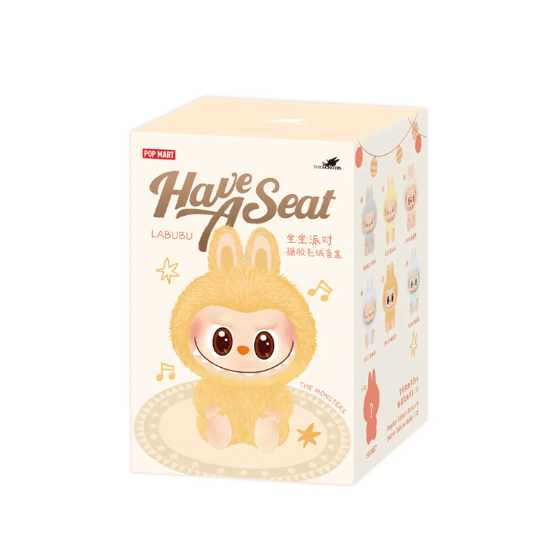 Pop Mart Labubu The Monsters Have a Seat Vinyl Plush Sealed