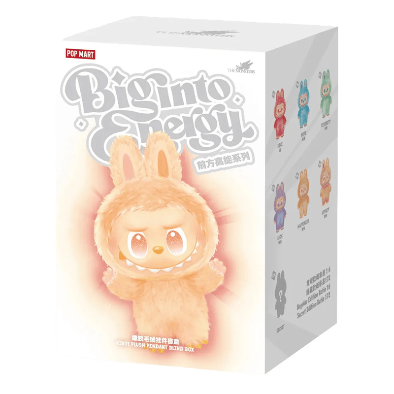 Pop Mart Labubu The Monsters Big into Energy Series Vinyl Plush Pendant Sealed