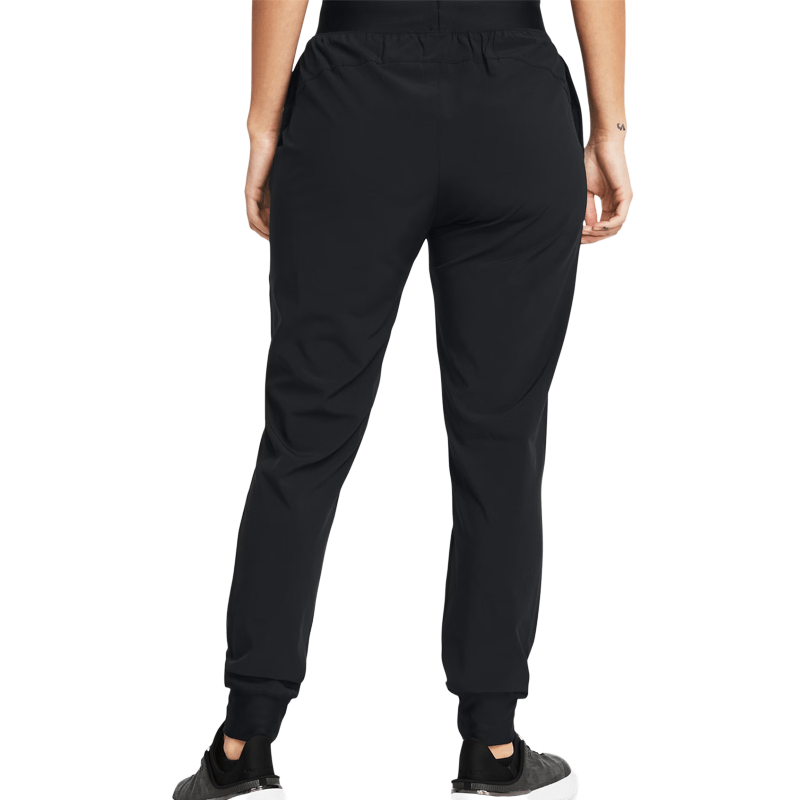 Mens Under Armour Rival High-Rise Pants Black