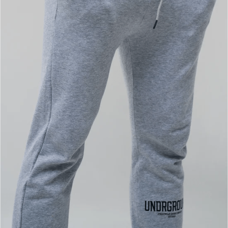 Undrground Streetwear OVERSIZED CUFFED JOGGERS GREY
