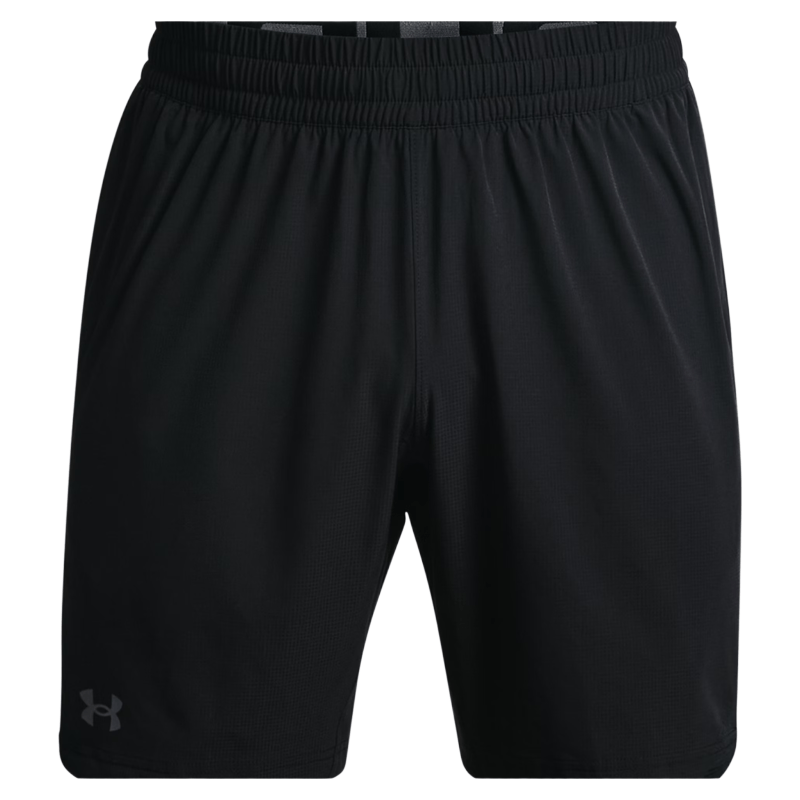 Under Armour Elevated Woven 2.0 Mens 8.25" Shorts Black Charcoal
