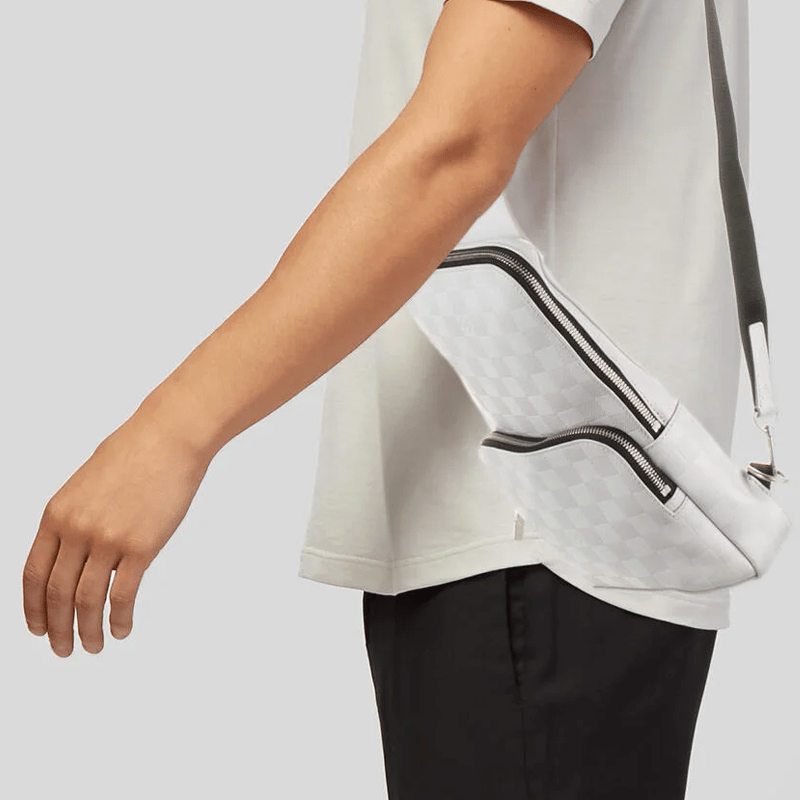 Louis Vuitton 2019 Damier Infini Avenue Sling Bag White