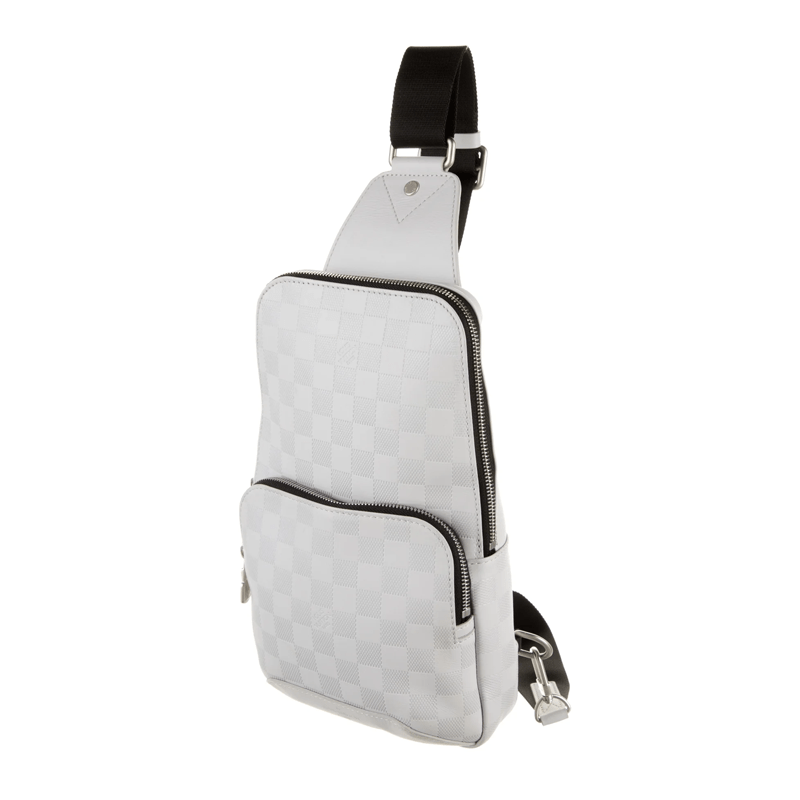 Louis Vuitton 2019 Damier Infini Avenue Sling Bag White