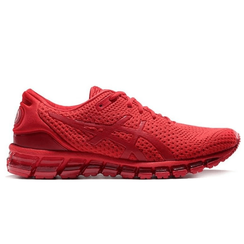 Mens ASICS GEL Quantum 360 Knit 2 Triple Red