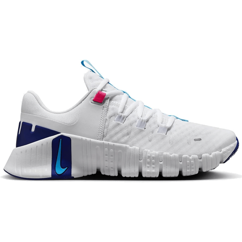 Womens Nike Free Metcon 5 White Aquarius Blue