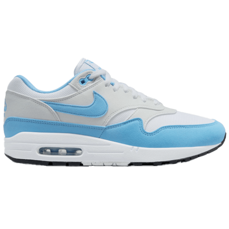 Mens Nike Air Max 1 White University Blue
