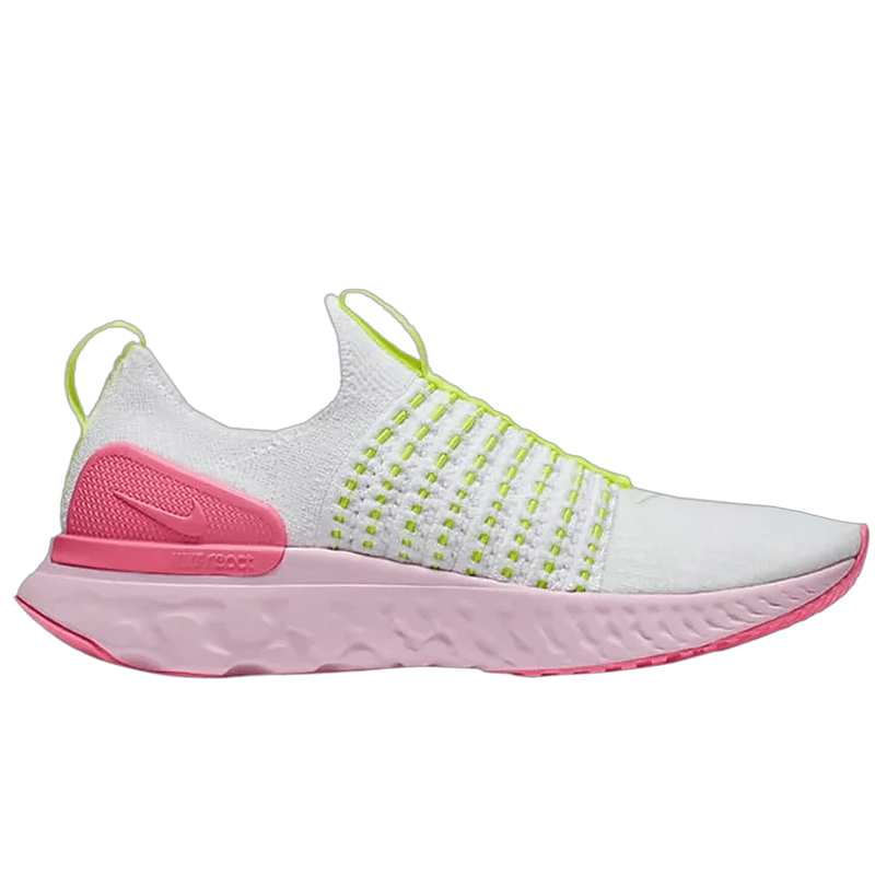 Womens Nike Epic React Phantom Flyknit 2 White Volt