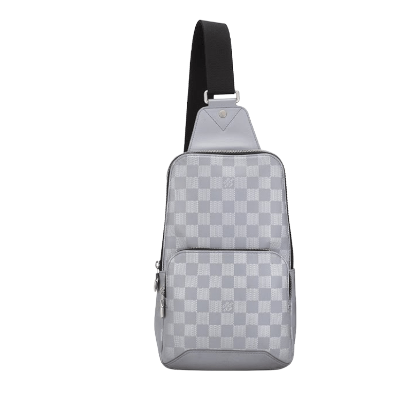Louis Vuitton 2019 Damier Infini Avenue Sling Bag Grey