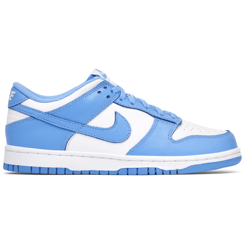 Womens Nike Dunk Low GS White University Blue