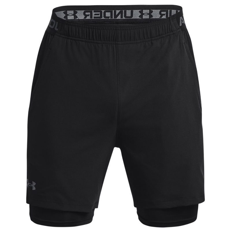 Under Armour Vanish Woven Mens 2-in-1 Shorts Black
