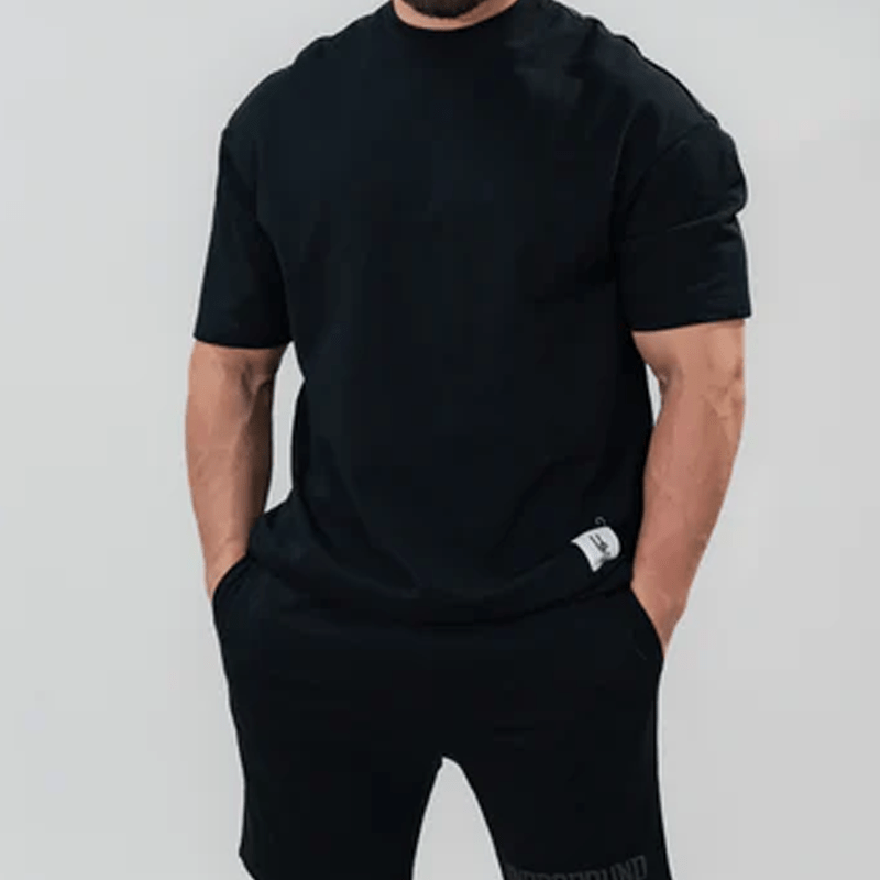 Undrground Relaxed Fit Tee Jet Black
