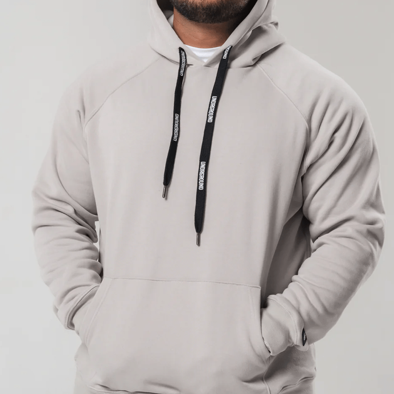 Undrground StreetwearI DEEP TAUPE WARM UP HOODIE