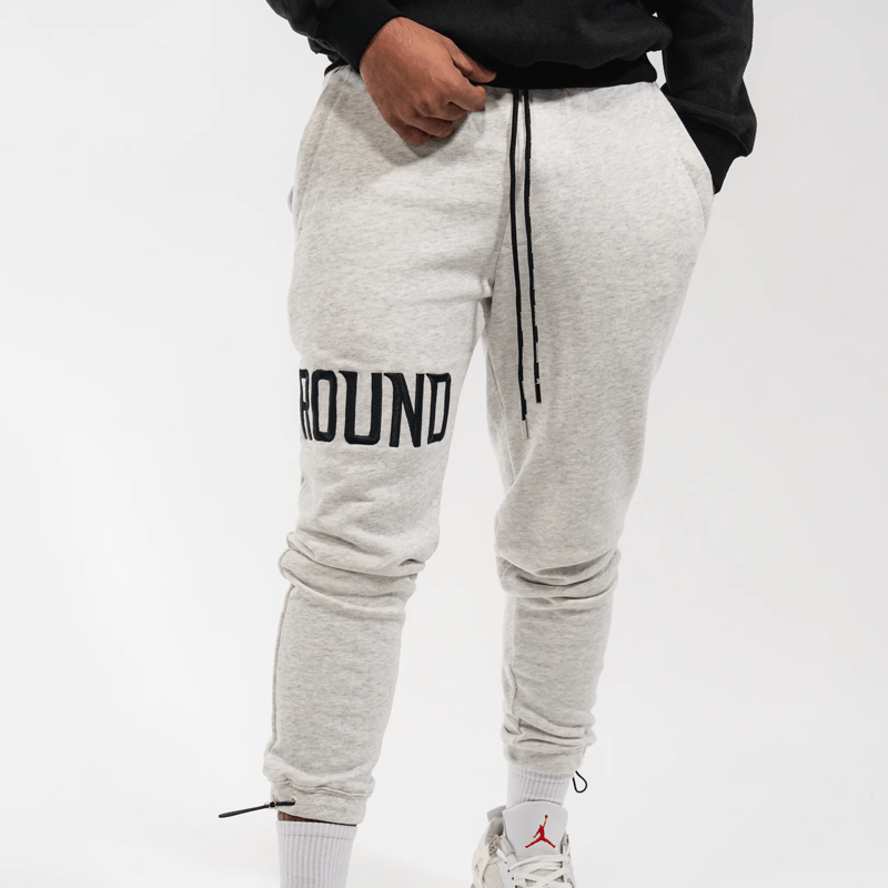 Undrground 3D Embroidered Trackpants Grey