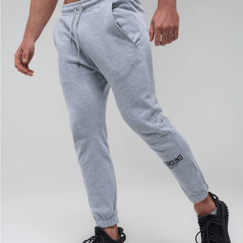 Undrground Streetwear OVERSIZED CUFFED JOGGERS GREY