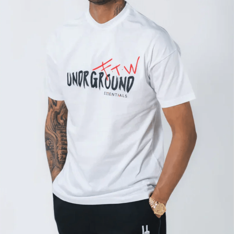 Undrground Streetwear WHITE FTW TEE