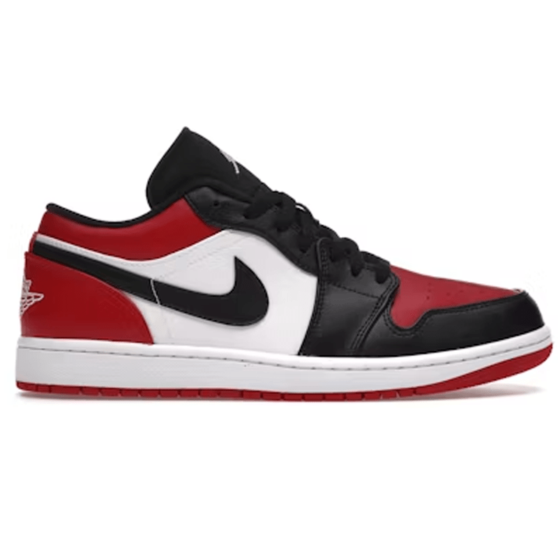 Mens Air Jordan 1 Low Black Toe