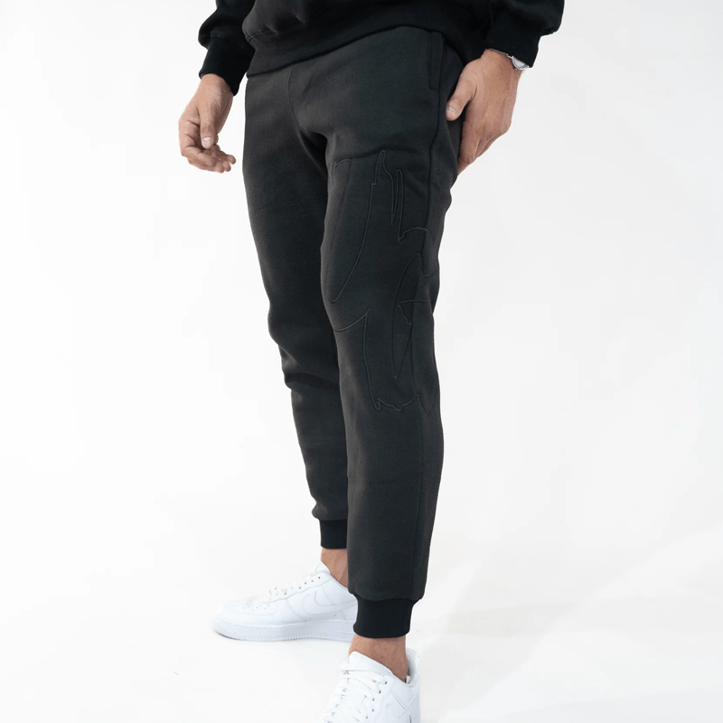 Undrground Moving in Silence Trackpants Black White