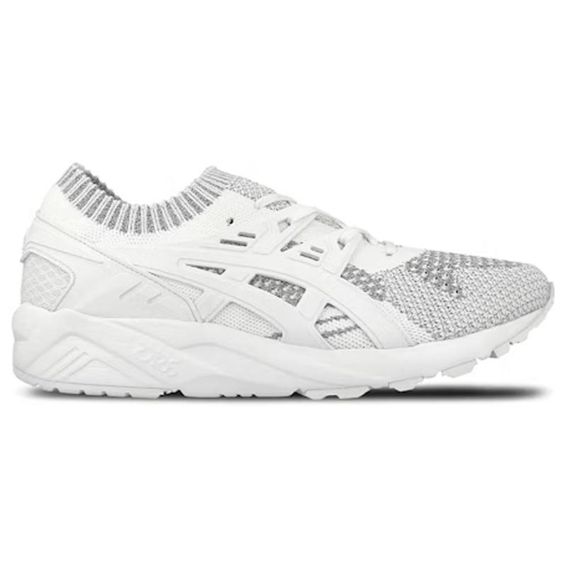 Mens ASICS GEL Kayano Trainer Knit Glacier Grey White