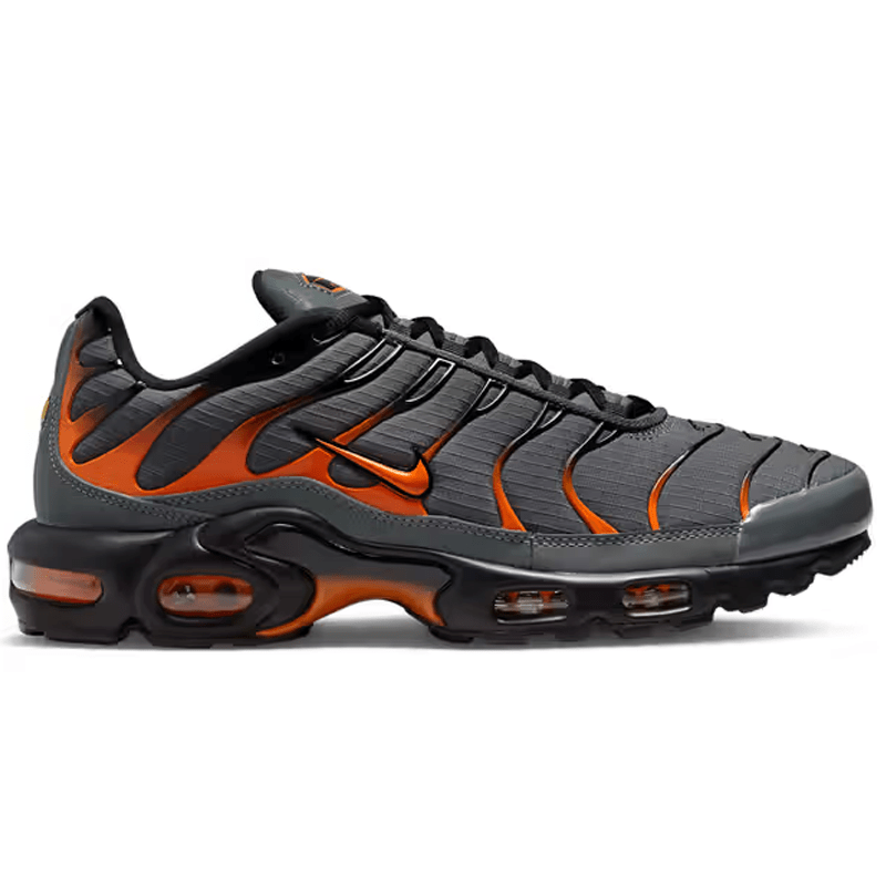 Mens Nike Air Max Plus TN Iron Grey Safety Orange