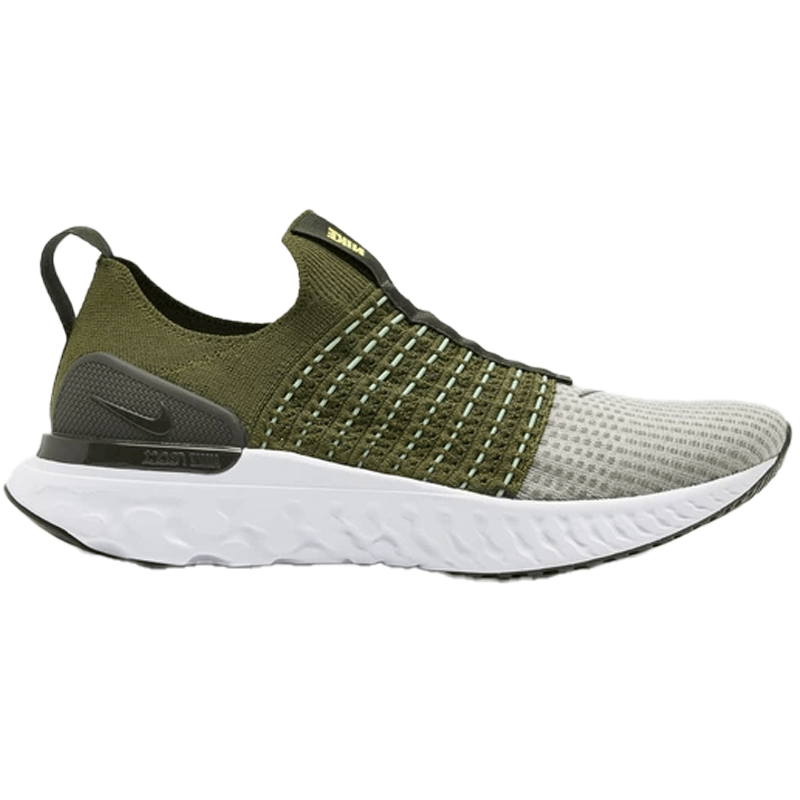 Mens Nike React Phantom Flyknit 2 Rough Green