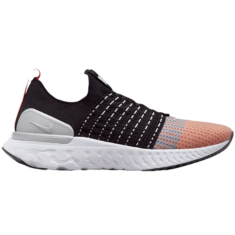 Mens Nike React Phantom Flyknit 2 Team Orange Black