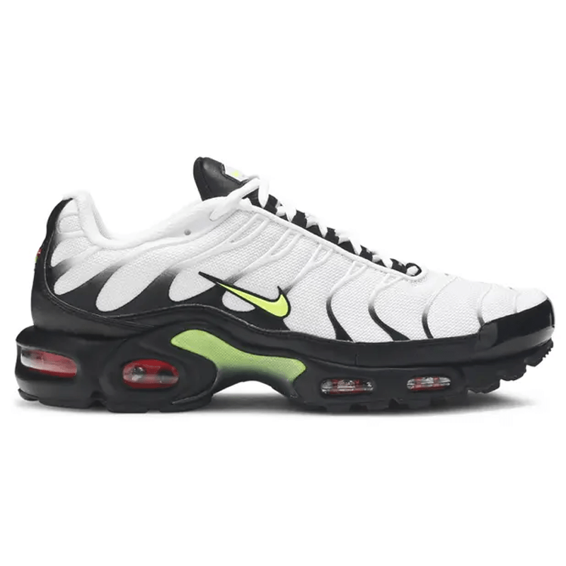 Mens Nike Air Max Plus TN White Volt Black