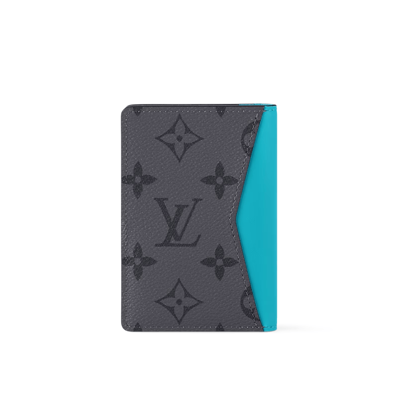 Louis Vuitton LV Pocket Organizer Turquoise Blue