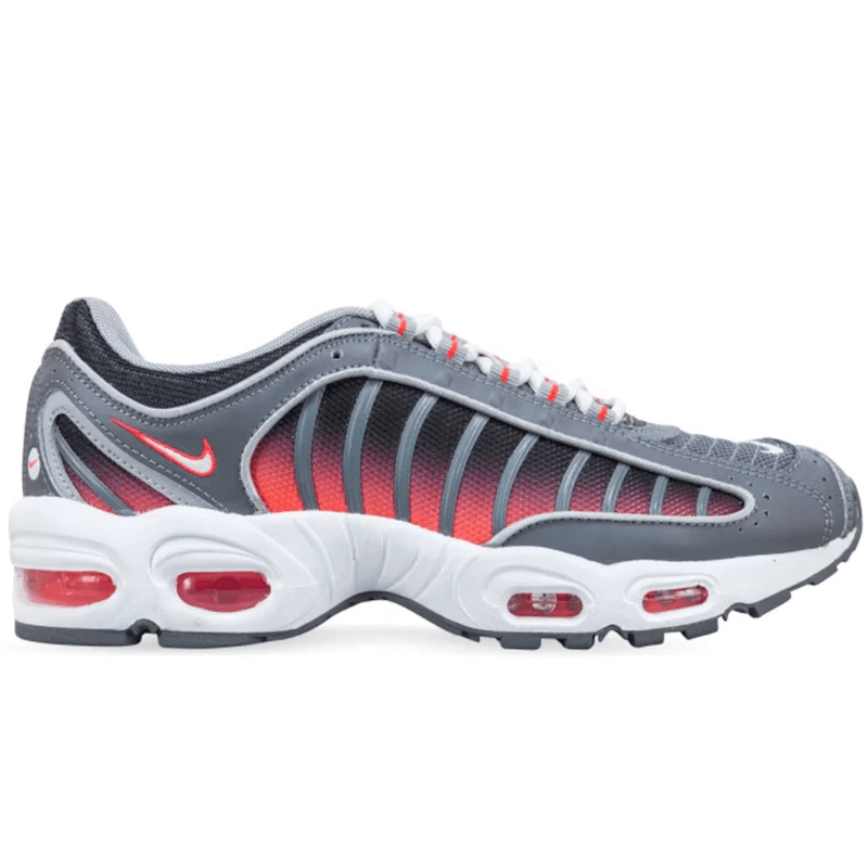 Mens Nike Air Max Tailwind IV Smoke Grey Black Red