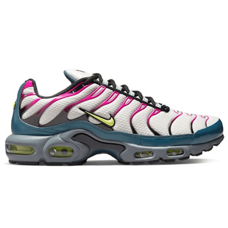 Mens Nike Air Max Plus TN White Pink Teal Volt