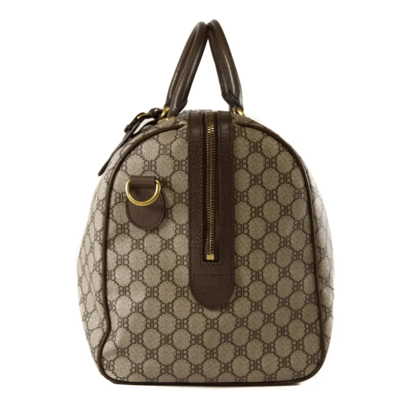 Gucci x Balenciaga The Hacker Project Graffiti Medium Duffle Bag