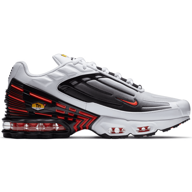 Mens Nike Air Max Plus TN3 White Team Orange