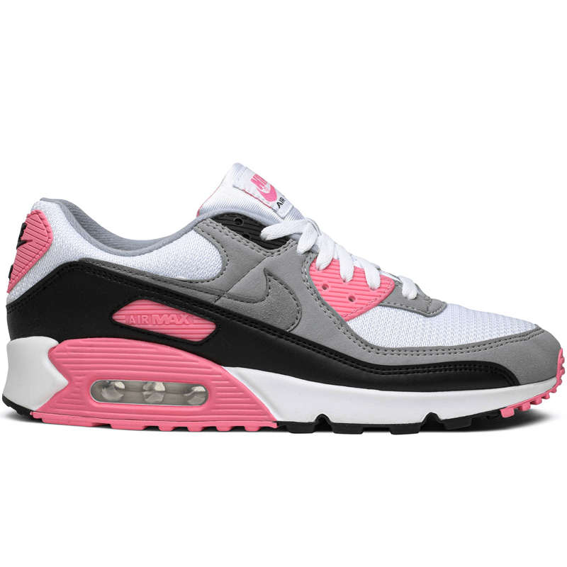 Mens Nike Air Max 90 Particle Grey Rose Pink
