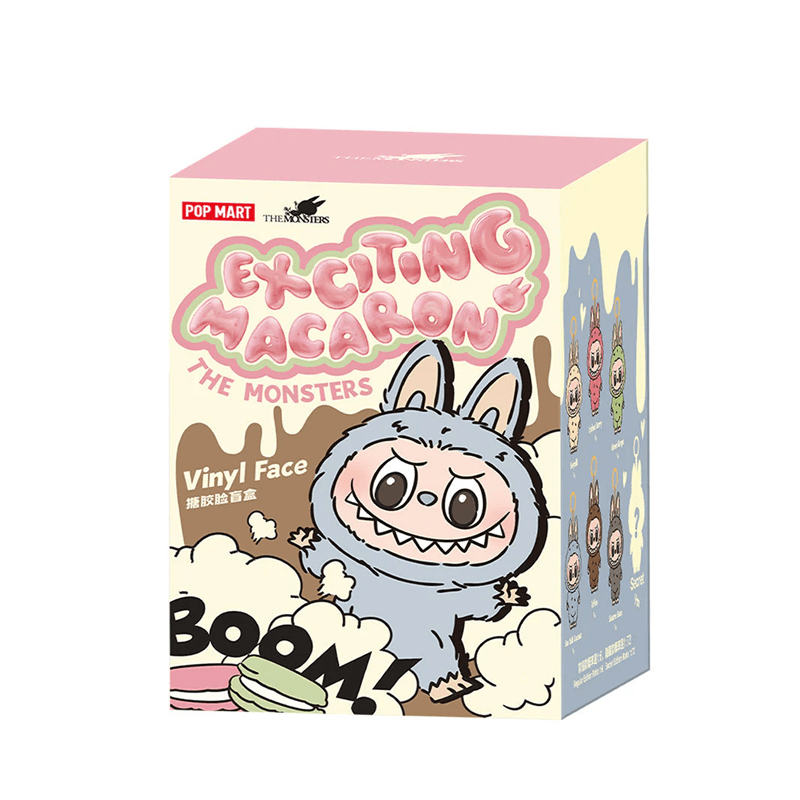 Pop Mart Labubu The Monsters Tasty Exciting Macarons Vinyl Face Sealed