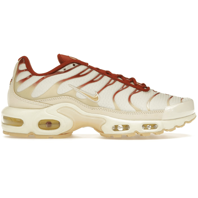 Gold White Nike Tn Womens Womens Nike Air Max Plus TN Coconut Milk