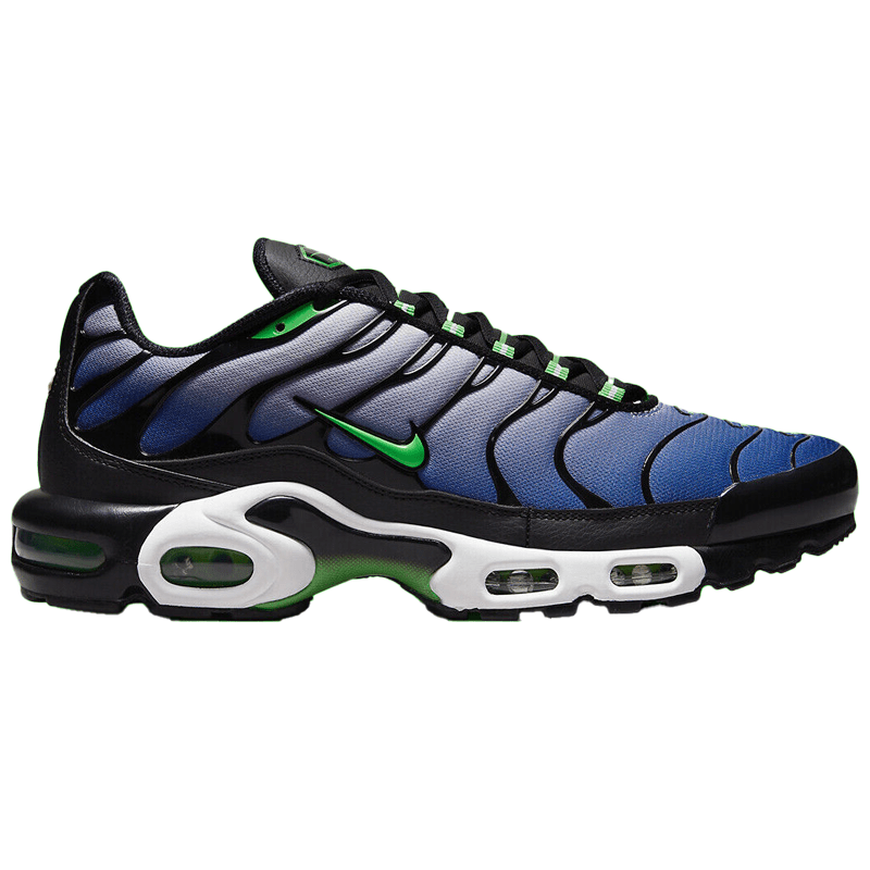 Mens Nike Air Max Plus TN  Black Scream Green